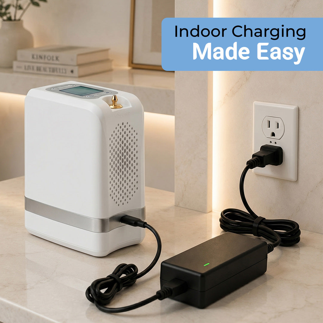 Reliable Home Charging Adapter For 1-7L/Min Portable Oxygen Concentrator | 16.8V Output