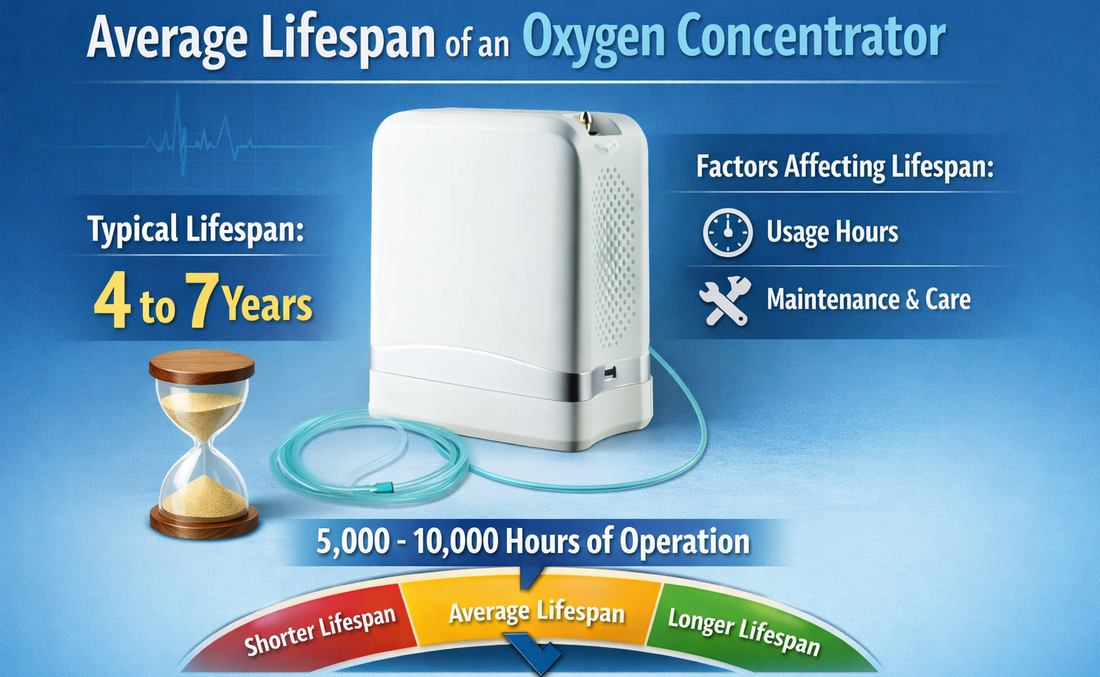 Average Lifespan of an Oxygen Concentrator