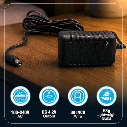 Wall Adapter For 1-3L/Min Portable Oxygen Concentrator | 4.2V Li-ion Charger