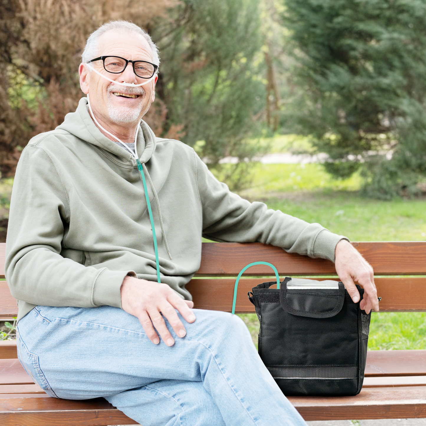 1-7L/Min Portable Smart Oxygen Concentrator – Adjustable Flow & Tank-Free!