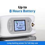 1-7/Min Portable Oxygen Concentrator | Continuous Flow for Home & Travel | 90–94% Purity