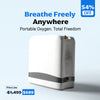 1-7/Min Portable Oxygen Concentrator | Continuous Flow for Home & Travel | 90–94% Purity