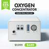 1-3L/Min Portable Oxygen Concentrator | 10-12 Hours Battery Life | Free Carry Bag