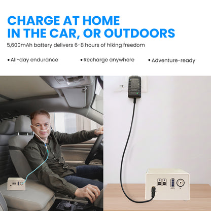 1-3L/min Smart Portable Oxygen Concentrator for Hiking