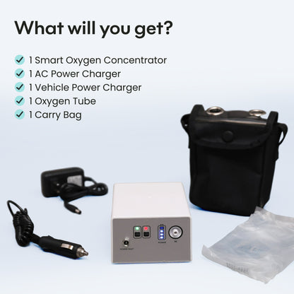 3L/min Light and Portable Smart Oxygen Concentrator