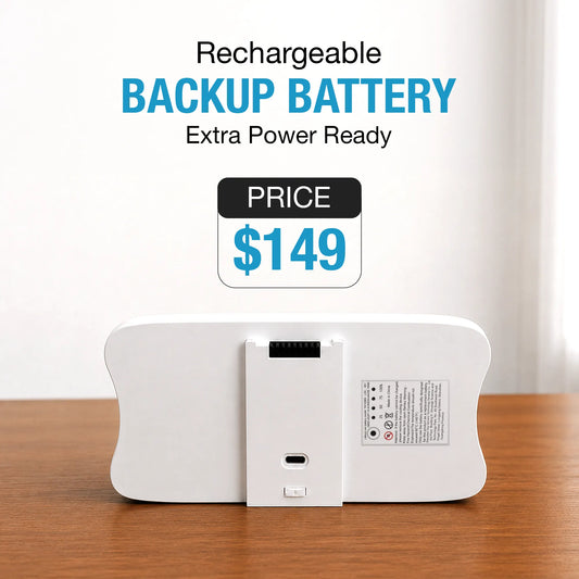 Rechargeable Battery For 1-7L/Min Portable Oxygen Concentrator | Swappable Power For Daily Use